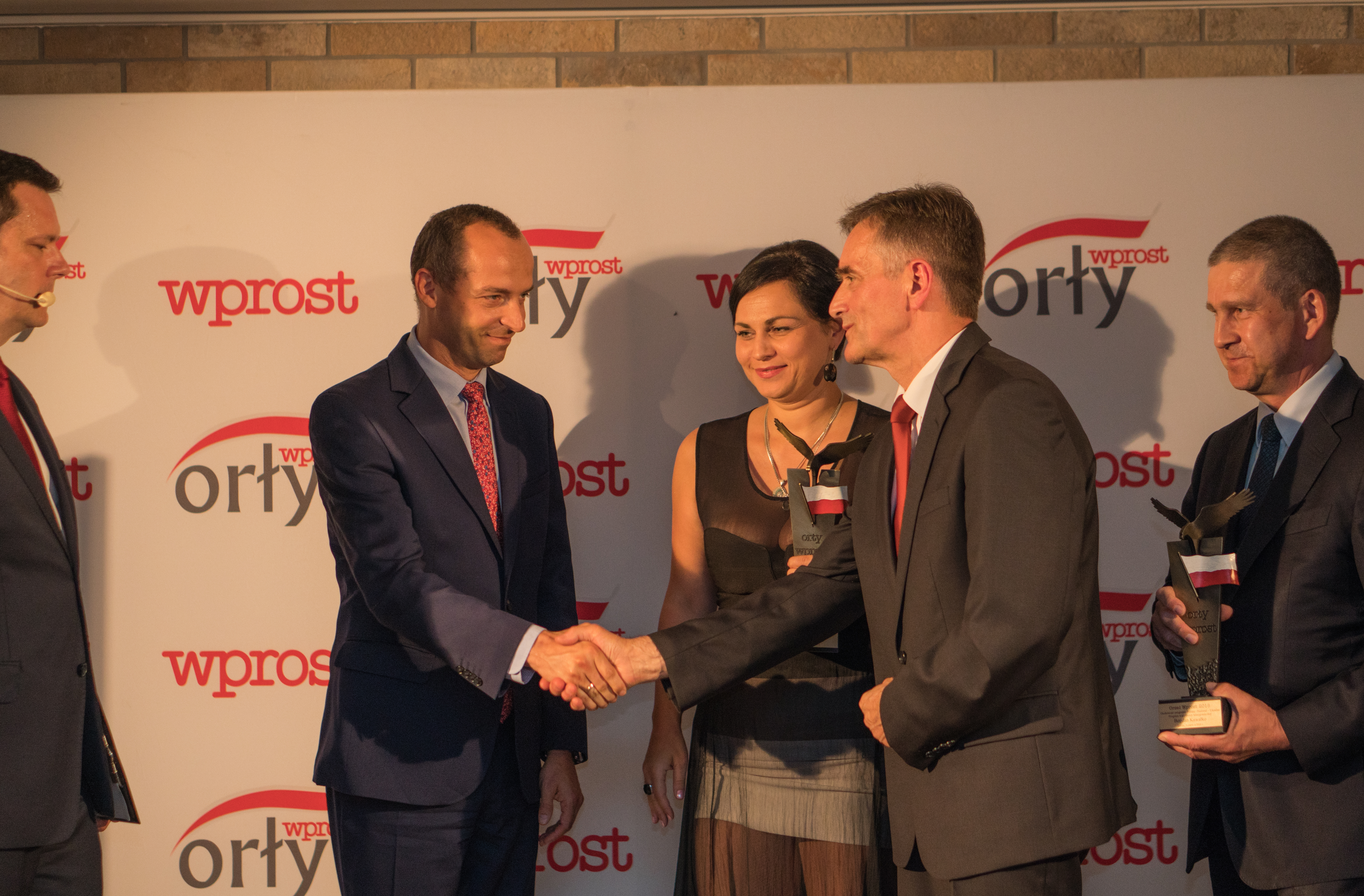 the “Wprost” weekly handed the prestigious "Orły Wprost” prizes
